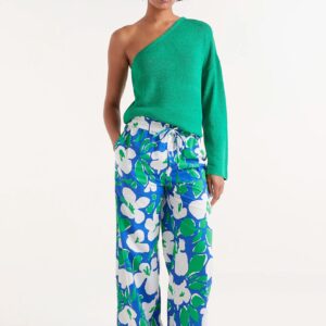 Pantalón largo estampado floral Bosco