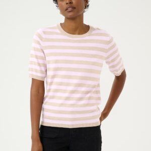 KAlizza Pullover Beige y rosa
