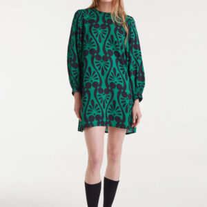 Vestido corto con estampado Baroque