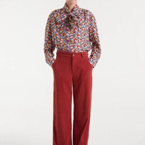 Camisa lazada con estampado Hampton Small