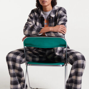 Camisa con estampado Black Checks