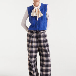 Pantalón con estampado Black Checks